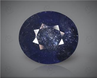 Blue Sapphire Heated & Treated Natural Certified 6.44 carats -96620